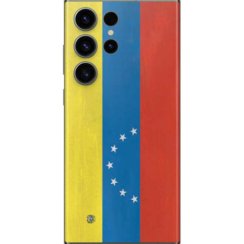 Venezuela Flag Distressed Galaxy Skins